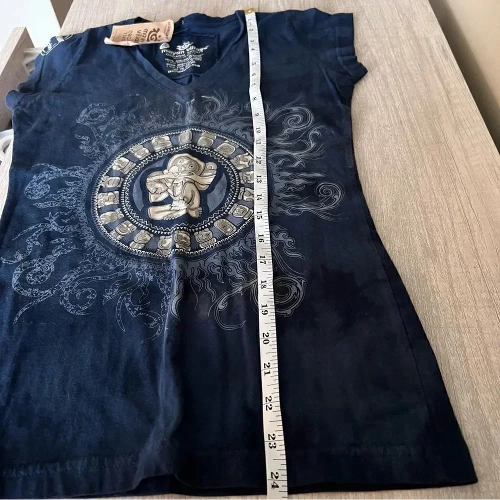 Mayan Village Short Sleeve Graphic T-Shirt - Picture 10 of 11